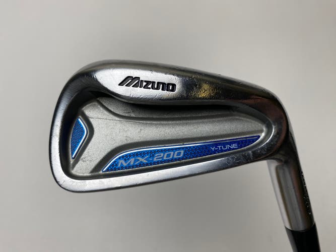 Mizuno MX 200 Single 6 Iron Exsar IS4 65g Regular Graphite Mens RH