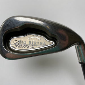 Callaway 2004 Big Bertha Single 4 Iron Big Bertha Gems 65i Ladies Graphite RH