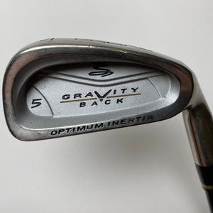 Cobra Gravity Back Single 5 Iron Regular Graphite Mens RH