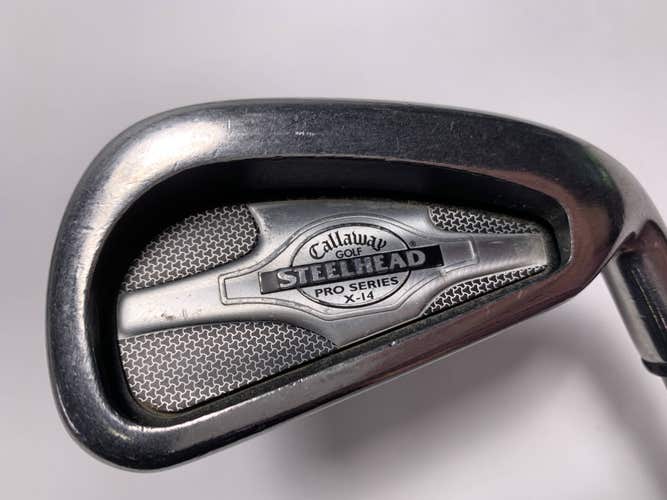 Callaway X-14 Pro Series Single 4 Iron Steelhead X-14 Gems Regular Steel Mens RH