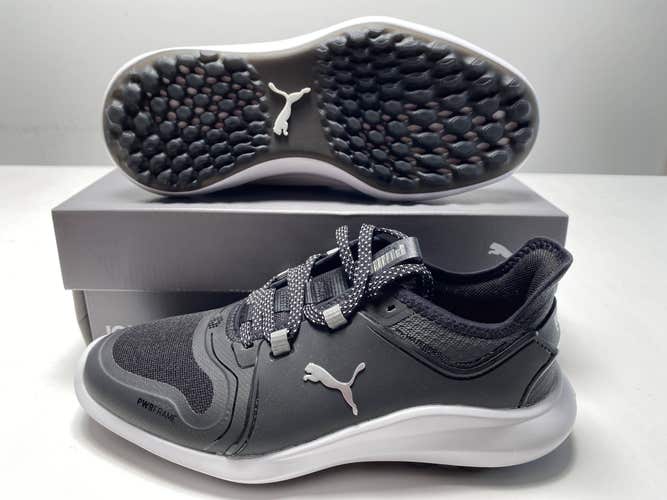Puma Ignite Fasten8 Waterproof Golf Shoes Black Women's SZ 6.5 (194241 05)