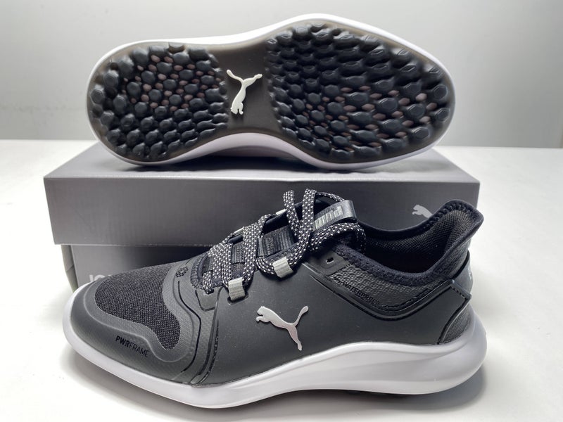 Puma Ignite Fasten8 Waterproof Golf Shoes Black Women's SZ 6.5 (194241 05)