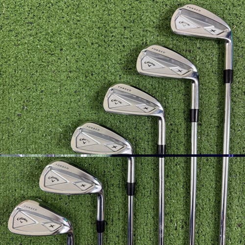 Callaway X Forged 2013 Iron Set 5-PW NS Pro 950GH Stiff Flex Steel RH