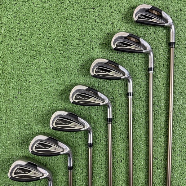 Cobra King S9 Iron Set 6-PW GW SW Senior Lite Flex Graphite Design YS 5.1