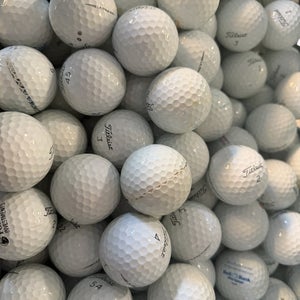 50 Titleist Pro V1 4A Grade Used Golf Balls (AAAA) White