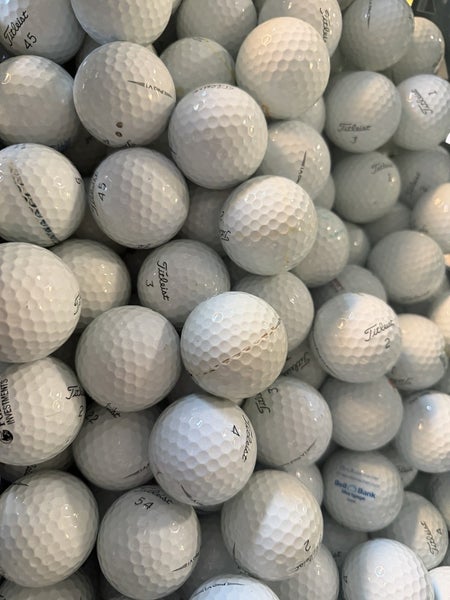 50 Titleist Pro V1 4A Grade Used Golf Balls (AAAA) White