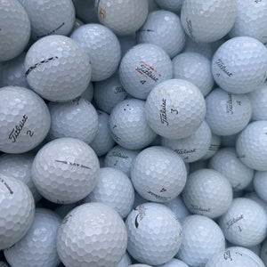 50 Titleist AVX (AAAA) Near MInt Condition Used Golf Balls 4A Grade