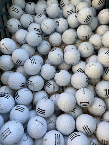 1000 Used Range Balls Hit Away D Grade Golf Balls Practice Shag Bag