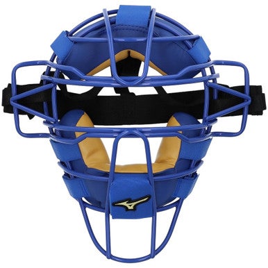 Used Mizuno CLASSIC Batting Helmet w/Mask Royal Blue One Size 11835-S000202624