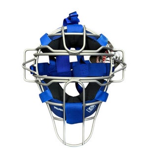 Used Diamond DFM-PRO Batting Helmet w/Mask Royal Blue One Size 11835-S000202637