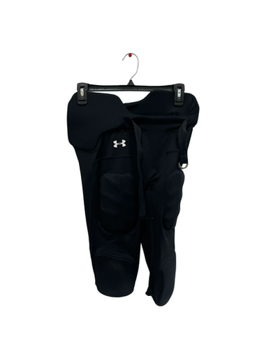 Used Under Armour Youth FB Integrated Pants Black LG 11692-S000145311