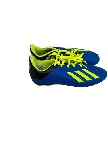 Used Adidas X 18.4 Soccer Cleats Royal Blue Senior 5.5 11692-S000145313