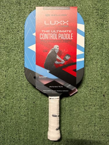 Selkirk Jack Sock Invikta Luxx Control Air INFINIGRIT (Blue) - Pickleball Paddle | Brand New!