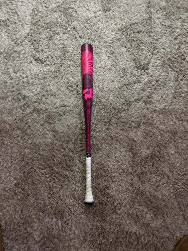 Limited edition pink 2024 DeMarini Voodoo One Alloy BBCOR Certified Bat (-3) 30 oz 33" (Used)