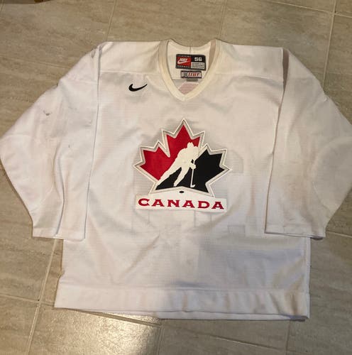 2004 World Cup of Hockey Team Canada Nike Pro Stock Practice Jersey Size 56 Draper