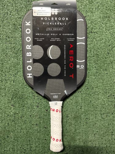 Holbrook Aero T Pro Series 16mm (Black) Pickleball Paddle -Brand New!