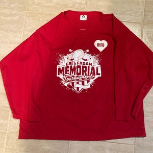 Athletics International  practise jersey red - L