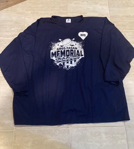 Athletics International  practise jersey navy - XXL