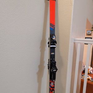 Unisex Rossignol 188 cm Racing Hero Athlete GS Skis With Bindings Max Din 18 (Used)