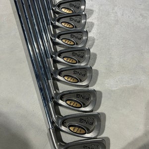 Men's Ping i3 Blade Right Handed Iron Set Stiff Flex Steel Shaft (Used)