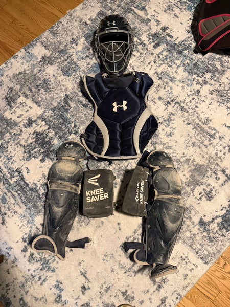 Blue Under Armour Victory Series Catcher's Set (Used)