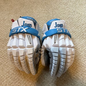 Johns Hopkins Team Issued STX Surgeon Lacrosse Gloves Extra Large (Used)