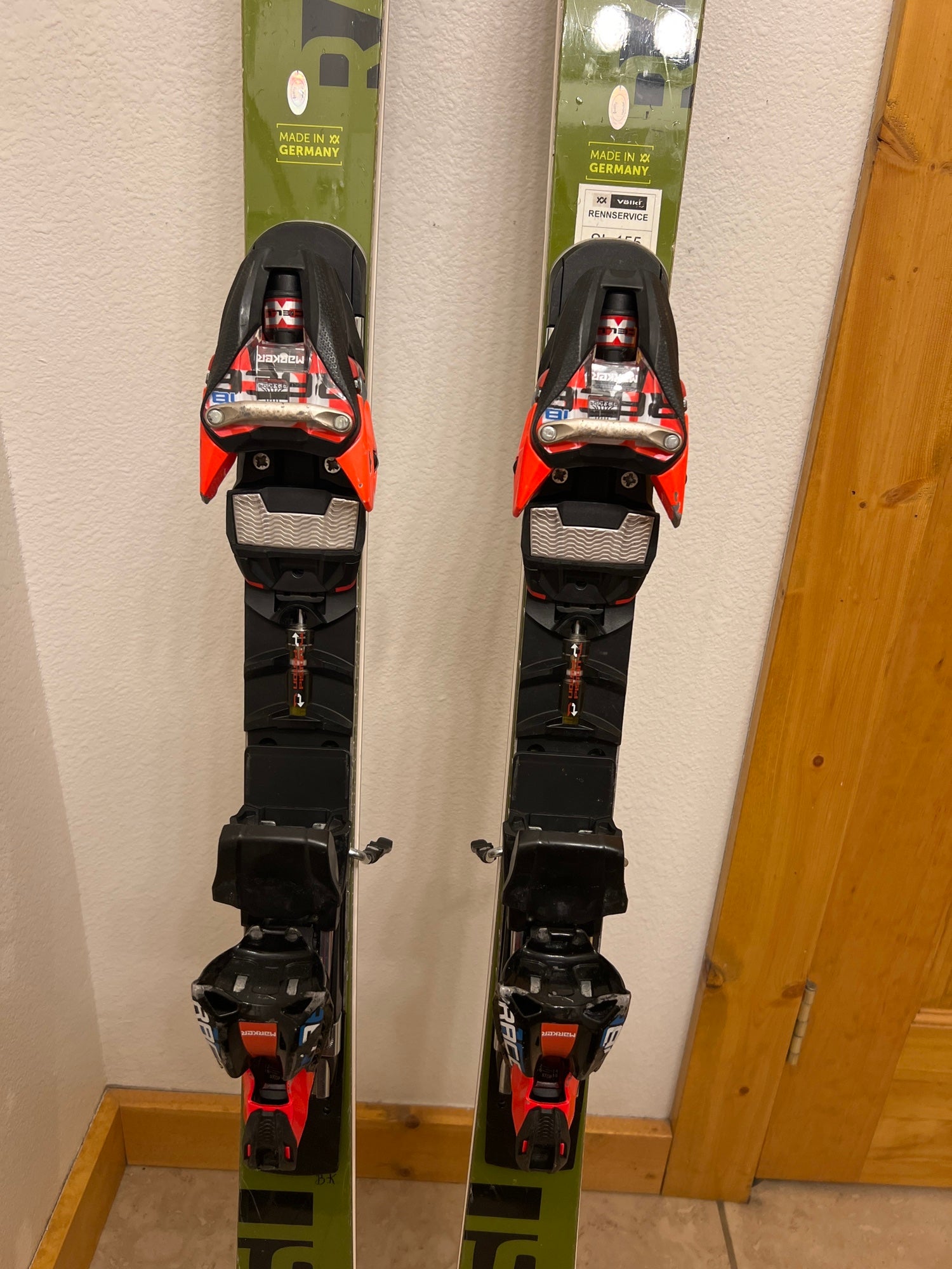 Volkl Racetiger SL World Cup 155 cm Skis | Without Bindings (Used