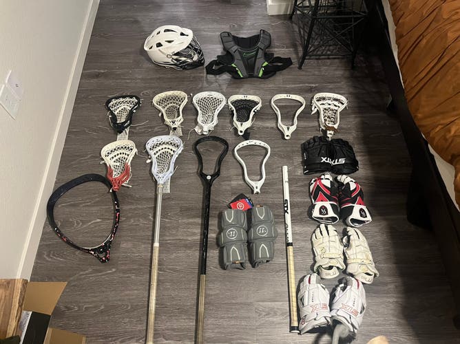 Lacrosse Gear for Sale – Sticks, Heads, Gloves, Pads & Helmet