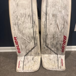 34" Bauer Vapor Hyperlite 2 Goalie Leg Pads Pro Stock (Used)