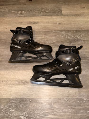2024 Bauer Konekt 2 Hockey Goalie Skates Regular Width Pro Stock 11 (Used)