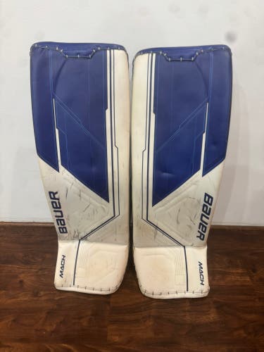 35" 2022 Bauer Supreme Mach Goalie Leg Pads (Used)