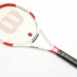 *USED* WILSON BLX3 SIX ONE 100 TEAM TENNIS RACQUET (4 1/4) FROM A COLLECTOR