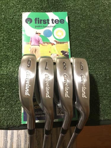 Cleveland TA6 Irons Set (6-9 Irons) Regular ActionLite Steel Shafts *VGC*