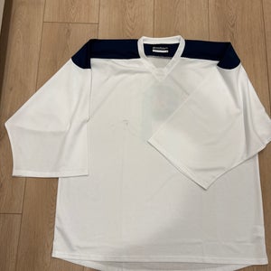 White Goalie Cut Men's Jersey (New)
