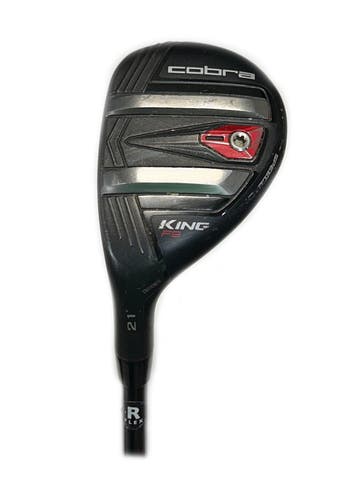 LH Cobra King F9 Baffler Speedback 21* Hybrid Fujikura Atmos 7R Regular Flex