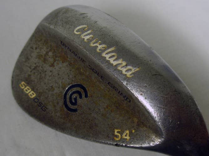 Cleveland 588 DSG RTG Sand Wedge 54* (Steel) Rusty Raw SW Golf Club