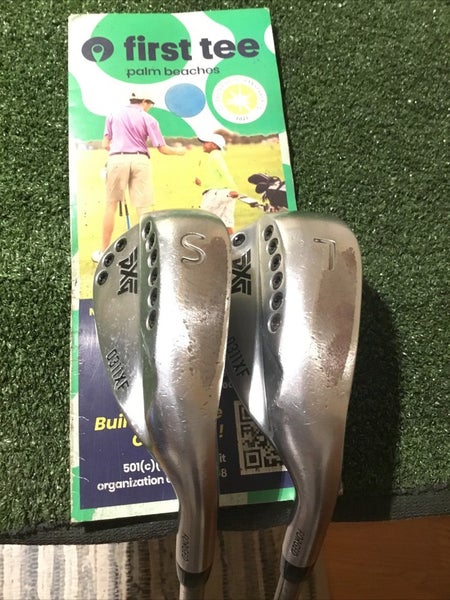 PXG 0311XF Forged Wedge Set (SW & LW) Seniors Steelfiber i70 Graphite (+1/2)