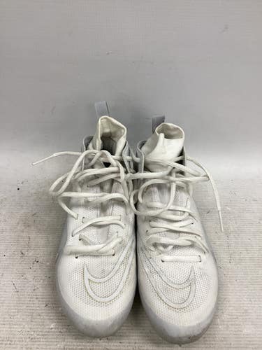 Used Nike REACT LAX Cleats Womens White Senior 6.5 11851-S000042085