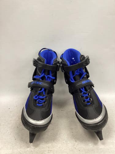 Used Jackson SOFTEC VIBE 2-6 Boys Softboot Skate Black Adjustable 11851-S000041667