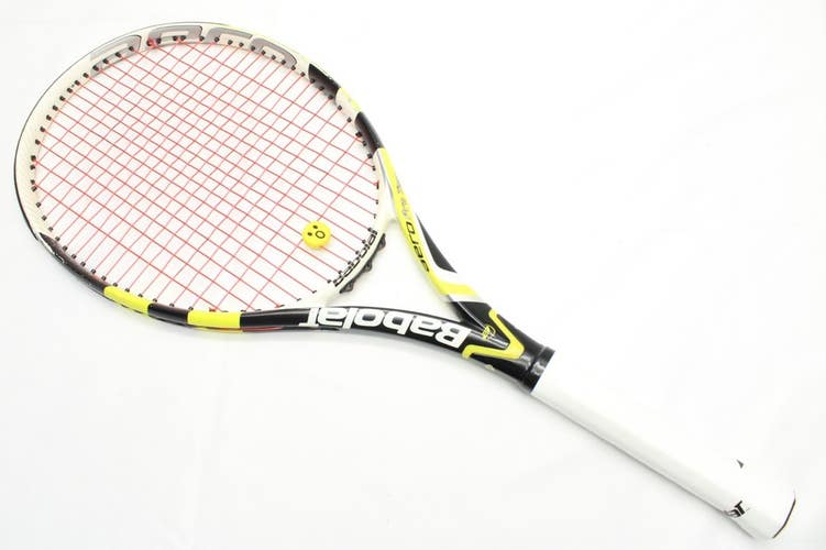 *USED* 2010 BABOLAT AERO PRO TEAM GT TENNIS RACQUET (4 1/8) FROM A COLLECTOR