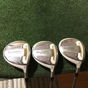 Adams Ladies Speedline VST Woods Set 3W, 5W, 7W Matrix HD Radix S IV Graphite