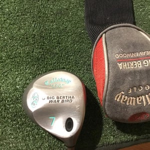 Callaway Ladies big Bertha War Bird Heavenwood 7 Wood Ladies Gems Graphite Shaft