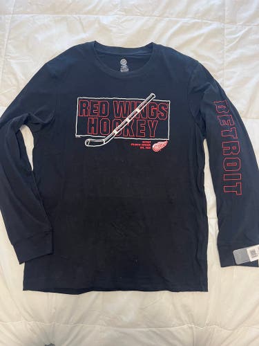 DETROIT RED WINGS NHL HOCKEY LONG SLEEVE SHIRT - Men’s XL (NWT)