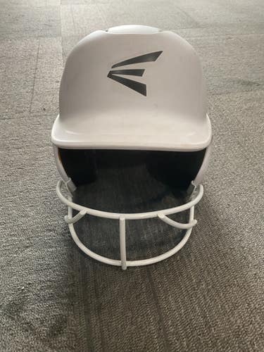 Used Easton GHOST Batting Helmet w/Mask White S/M 11614-S000228460