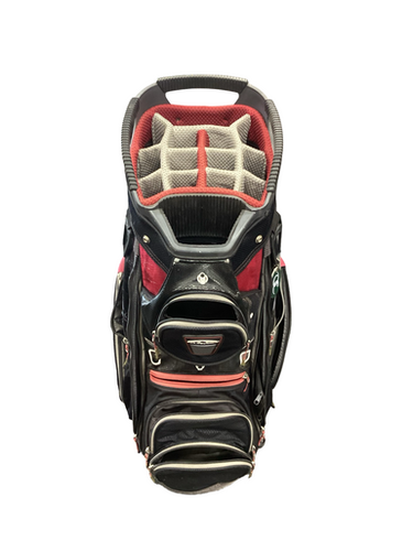 Used Sun Mountain C130 Mens Cart Bag Wine And Black 11613-S000174981