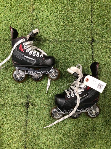 Youth Bauer Vapor X40R Inline Skates Regular Width Size 10.0 (Used)