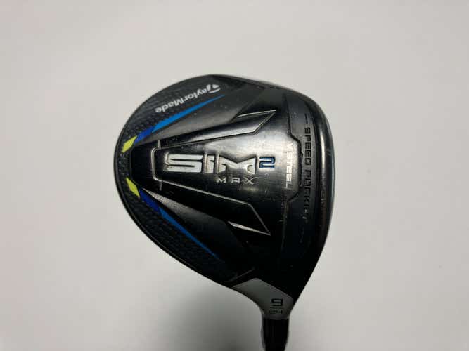 TaylorMade SIM2 MAX 9 Fairway Wood 24* Fujikura Air Speeder 45g Senior RH