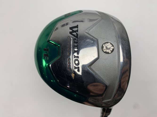 Warrior Custom Golf 3 Fairway Wood 15* True Launch Stiff Graphite Mens RH