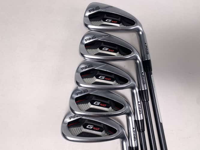 Ping G410 Iron Set 7-PW+GW Black Dot Alta CB AWT Soft Regular Senior RH
