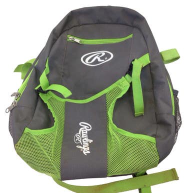 Used Rawlings BACKPACK BB/SB Player Backpack Grey 11760-S000086224